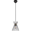 LED Pendant Lamp Trion Drado - Black Gold Metal Design