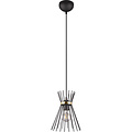 Metal LED Pendant Lamp Trion Drado - Black & Gold LED Pendant Lamp E27