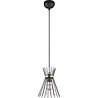LED Hanglamp Trion Drado - Zwart Goud Metalen Design Verlichting per ruimte