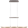 HLW LED Metal LED Pendant Lamp Trion Silom - White 4-light LED Pendant Lamp, Warm White 3000K