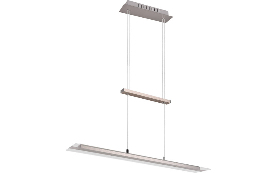 HLW LED Metal LED Pendant Lamp Trion Silom - White 4-light LED Pendant Lamp, Warm White 3000K