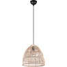 LED Hanglamp Trion Kei - Rond Bruin Rotan - E27 Fitting Verlichting per ruimte LED Hanglamp Trion Kei - Rond Bruin Rotan - E27 Fitting Verlichting per ruimte