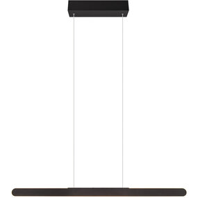 LED Hanglamp 28W - Dimbaar & Mat Zwart Metalen Design LED Hanglamp 28W - Dimbaar & Mat Zwart Metalen Design