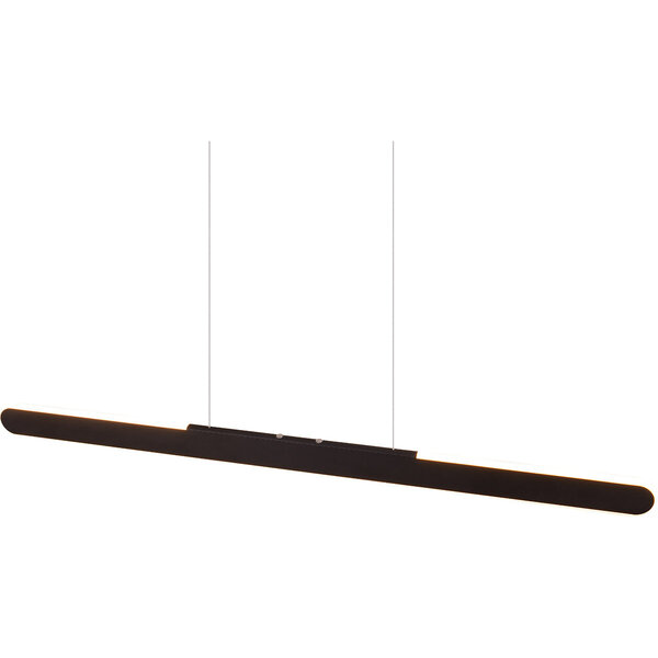 HLW LED Dimbare LED Hanglamp 28W - Mat Zwart Metalen LED Lamp met Aanpasbare Kleur HLW LED Dimbare LED Hanglamp 28W - Mat Zwart Metalen LED Lamp met Aanpasbare Kleur