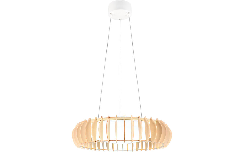 HLW LED Stylish White Fabric LED Pendant Lamp - Dimmable 40W LED Lamp Trion Emont HLW LED Stylish White Fabric LED Pendant Lamp - Dimmable 40W LED Lamp Trion Emont