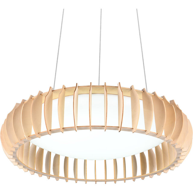 HLW LED Stijlvolle Witte Stoffen LED Hanglamp - Dimbaar 40W LED Lamp Trion Emont HLW LED Stijlvolle Witte Stoffen LED Hanglamp - Dimbaar 40W LED Lamp Trion Emont