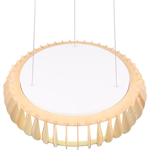 HLW LED Stylish White Fabric LED Pendant Lamp - Dimmable 40W LED Lamp Trion Emont HLW LED Stylish White Fabric LED Pendant Lamp - Dimmable 40W LED Lamp Trion Emont