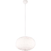 LED Pendant Lamp Trion Fluffy XL - Taupe plush, E27 fitting