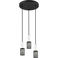 Modern LED Pendant Lamp - Metal 3-Light Black & White - E27 Fitting Modern LED Pendant Lamp - Metal 3-Light Black & White - E27 Fitting