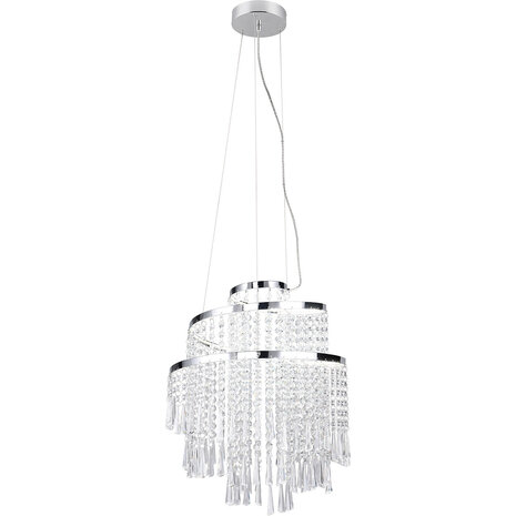 Trion Mop Dimbare LED Hanglamp 30W - Metalen LED Lamp met Afstandsbediening Trion Mop Dimbare LED Hanglamp 30W - Metalen LED Lamp met Afstandsbediening