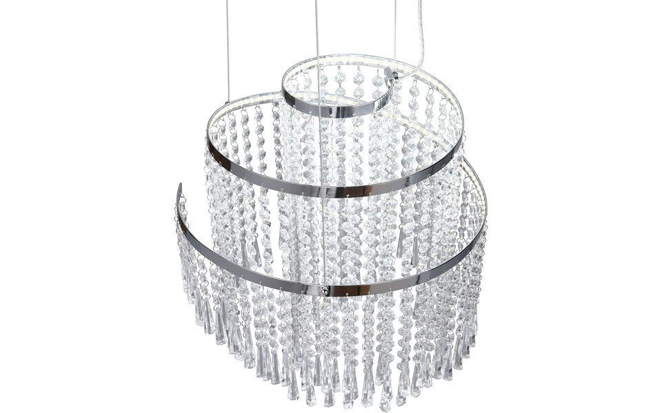 HLW LED Trion Mop Dimmable LED Pendant Lamp 30W - Metal LED Lamp with Remote Control