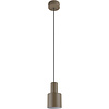 LED Hanglamp Taupe - Metalen LED Lamp met E27 Fitting LED Hanglamp Taupe - Metalen LED Lamp met E27 Fitting