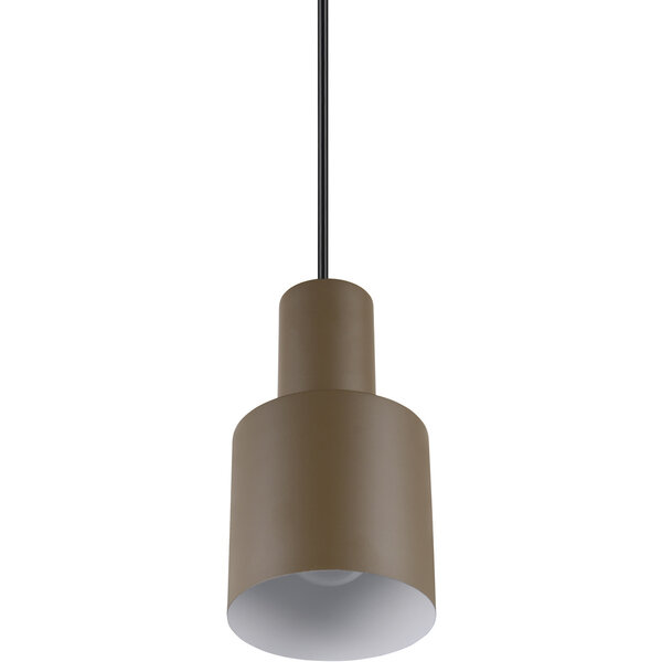 HLW LED Moderne LED Hanglamp - Metalen LED Lamp Taupe met E27 Fitting HLW LED Moderne LED Hanglamp - Metalen LED Lamp Taupe met E27 Fitting