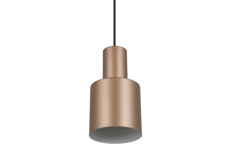 HLW LED Metalen LED Hanglamp Trion Dago - Koffiekleur, Verstelbaar, E27 Fitting