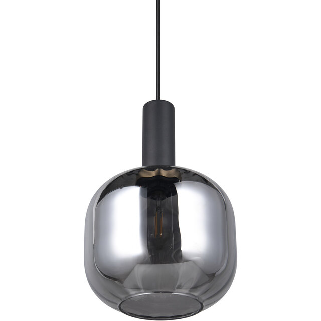 HLW LED Moderne Zwarte LED Hanglamp met Glas en Metaal - Verstelbare Trion Pala HLW LED Moderne Zwarte LED Hanglamp met Glas en Metaal - Verstelbare Trion Pala