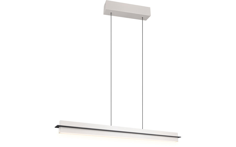 HLW LED Modern Gray Metal LED Pendant Lamp Trion Semih 22W with Adjustable Color