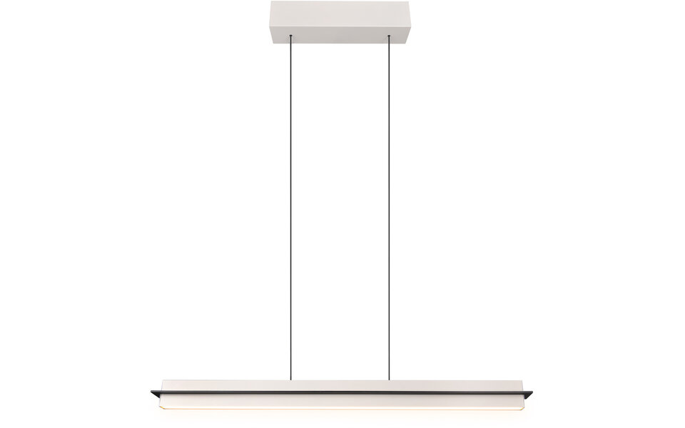 HLW LED Modern Gray Metal LED Pendant Lamp Trion Semih 22W with Adjustable Color