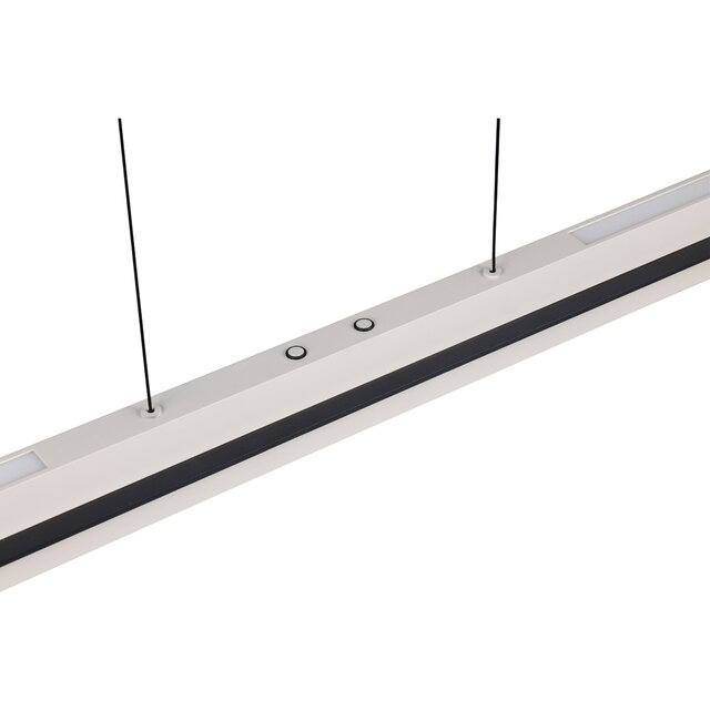 HLW LED Moderne Grijze Metalen LED Hanglamp Trion Semih 22W met Aanpasbare Kleur