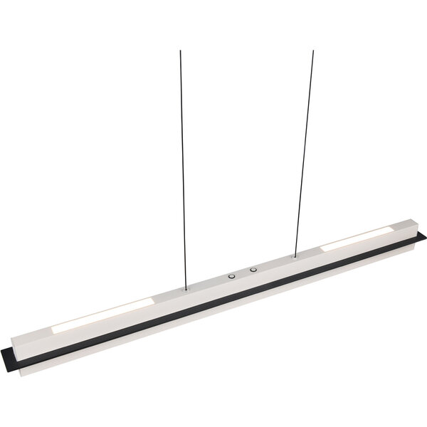 HLW LED Moderne Grijze Metalen LED Hanglamp Trion Semih 22W met Aanpasbare Kleur HLW LED Moderne Grijze Metalen LED Hanglamp Trion Semih 22W met Aanpasbare Kleur