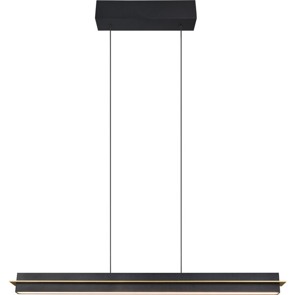 HLW LED LED Hanglamp Trion Semih - Metalen Zwarte LED Hanglamp 22W met Aanraakschakelaar HLW LED LED Hanglamp Trion Semih - Metalen Zwarte LED Hanglamp 22W met Aanraakschakelaar