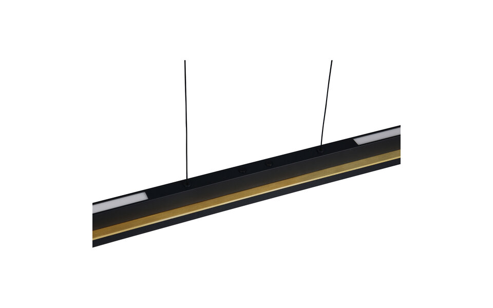 HLW LED LED Hanglamp Trion Semih - Metalen Zwarte LED Hanglamp 22W met Aanraakschakelaar HLW LED LED Hanglamp Trion Semih - Metalen Zwarte LED Hanglamp 22W met Aanraakschakelaar