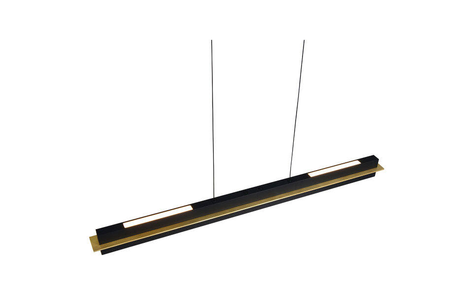 HLW LED LED Pendant Lamp Trion Semih - Metal Black LED Pendant Lamp 22W with Touch Switch HLW LED LED Pendant Lamp Trion Semih - Metal Black LED Pendant Lamp 22W with Touch Switch