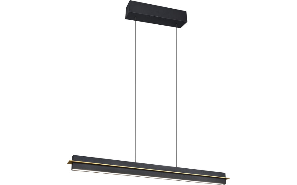 HLW LED LED Pendant Lamp Trion Semih - Metal Black LED Pendant Lamp 22W with Touch Switch HLW LED LED Pendant Lamp Trion Semih - Metal Black LED Pendant Lamp 22W with Touch Switch