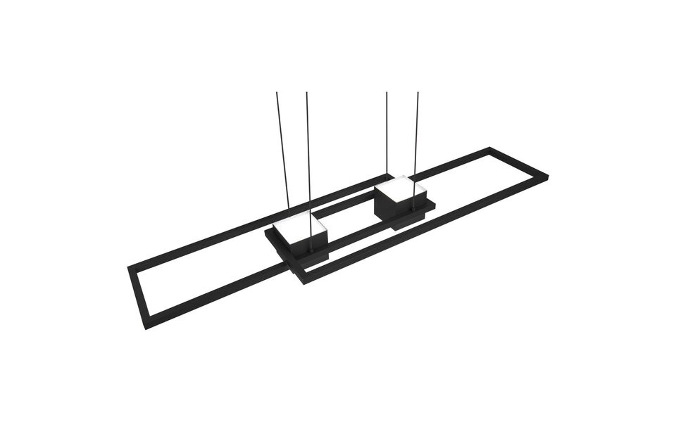 HLW LED LED Pendant Lamp Trion Zuru - 37W Dimmable Black LED Pendant Lamp Aluminum HLW LED LED Pendant Lamp Trion Zuru - 37W Dimmable Black LED Pendant Lamp Aluminum