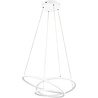 HLW LED Trion Alvin Dimmable LED Pendant Lamp 34W - Matte White Metal Round Design