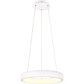 Modern Dimmable LED Pendant Light 29W - Metal White LED Lamp Trion Kardo