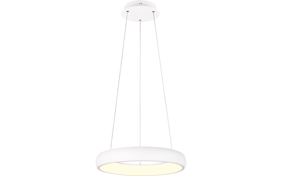 HLW LED Moderne Dimbare LED Hanglamp 29W - Metalen Witte LED Lamp Trion Kardo