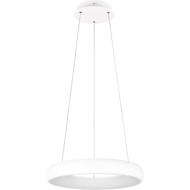 HLW LED Modern Dimmable LED Pendant Light 29W - Metal White LED Lamp Trion Kardo