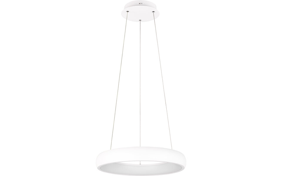 HLW LED Modern Dimmable LED Pendant Light 29W - Metal White LED Lamp Trion Kardo