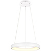 Dimbare LED Hanglamp 38W - Mat Wit & Metaal Dimbare LED Hanglamp 38W - Mat Wit & Metaal