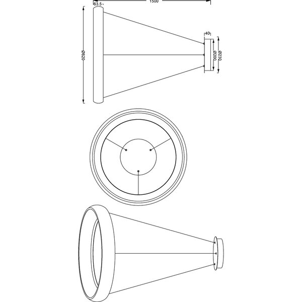 HLW LED Metalen Zwarte LED Hanglamp 38W - Dimbaar & Kleurinstelbaar, Trion Kardo HLW LED Metalen Zwarte LED Hanglamp 38W - Dimbaar & Kleurinstelbaar, Trion Kardo