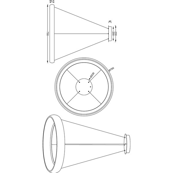 HLW LED Moderne Dimbare LED Hanglamp 59W - Mat Wit, Metalen & Aanpasbaar HLW LED Moderne Dimbare LED Hanglamp 59W - Mat Wit, Metalen & Aanpasbaar