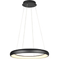 Dimmable LED Pendant Lamp Trion Kardo - Metal Matte Black LED 59W