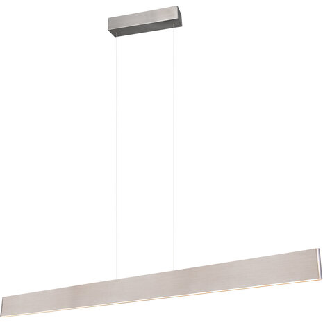 LED Hanglamp Trion Hala 35W - Metalen Design, Mat Nikkel & Aanraakschakelaar LED Hanglamp Trion Hala 35W - Metalen Design, Mat Nikkel & Aanraakschakelaar