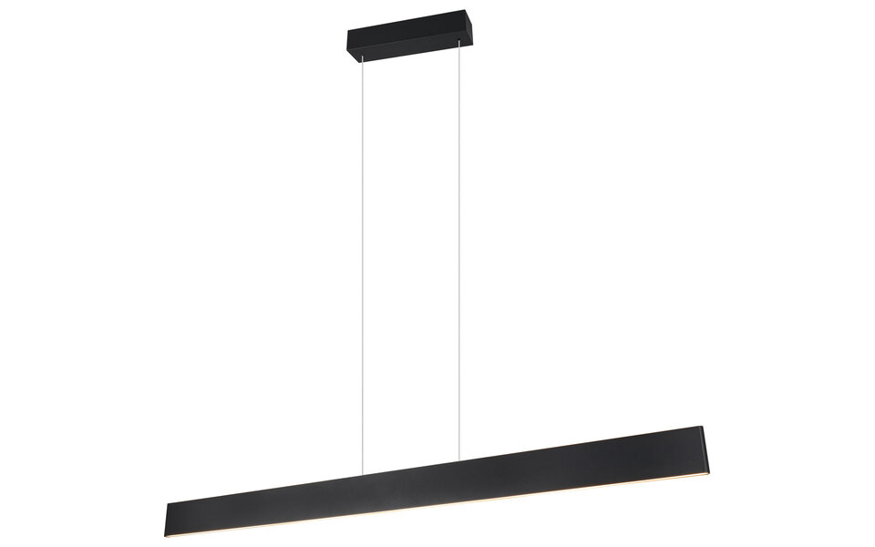 HLW LED Trion Hala 35W LED Pendant Lamp - Matte Black, Metal Design & Adjustable Color