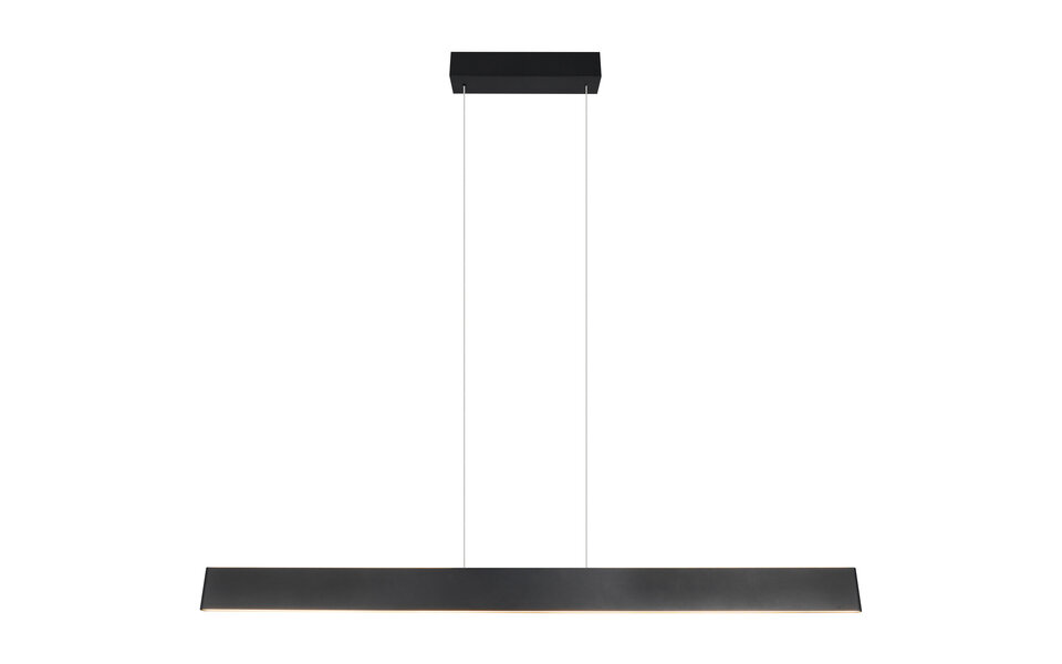 HLW LED Trion Hala 35W LED Pendant Lamp - Matte Black, Metal Design & Adjustable Color