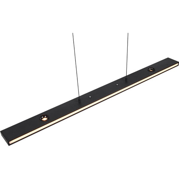 HLW LED Dimbare Zwarte LED Hanglamp 5W - Metalen LED Lamp met Aanpasbare Kleur HLW LED Dimbare Zwarte LED Hanglamp 5W - Metalen LED Lamp met Aanpasbare Kleur