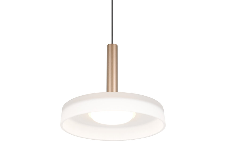 HLW LED Dimmable Metal LED Pendant Lamp 10W - Warm White 3000K - Trion Lester