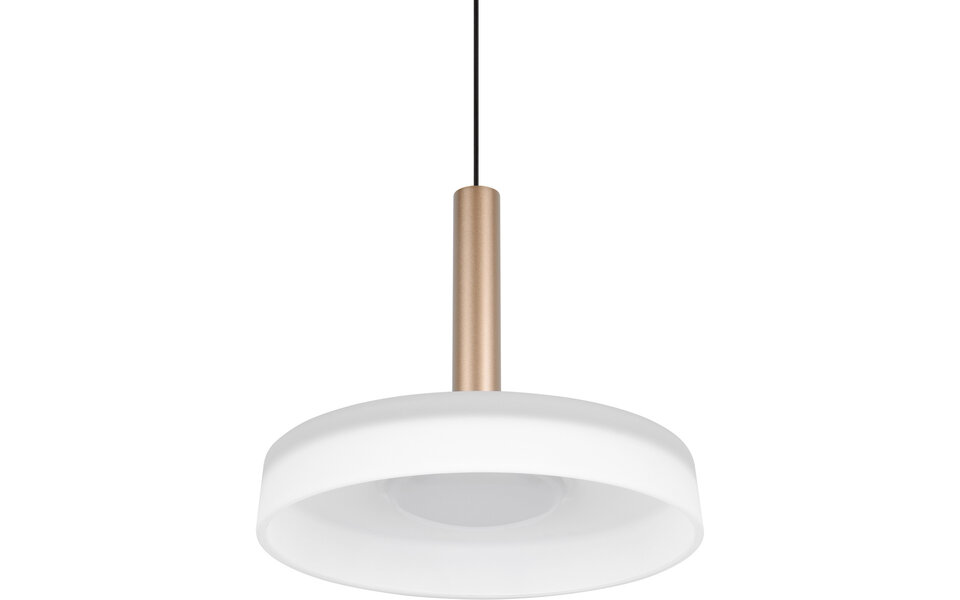 HLW LED Dimmable Metal LED Pendant Lamp 10W - Warm White 3000K - Trion Lester