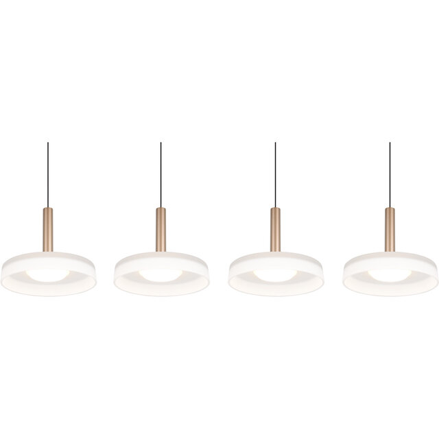 HLW LED LED Hanglamp 30W - Dimbare Witte Metalen LED Hanglamp in Warm Wit 3000K HLW LED LED Hanglamp 30W - Dimbare Witte Metalen LED Hanglamp in Warm Wit 3000K