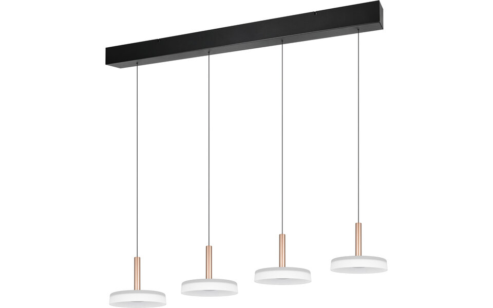 HLW LED LED Pendant Lamp 30W - Dimmable White Metal LED Pendant Lamp in Warm White 3000K