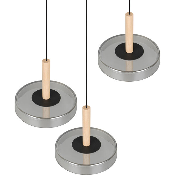 HLW LED Stijlvolle Dimbare LED Hanglamp - Zwart & Wit, Warm Wit 5W LED Lamp HLW LED Stijlvolle Dimbare LED Hanglamp - Zwart & Wit, Warm Wit 5W LED Lamp