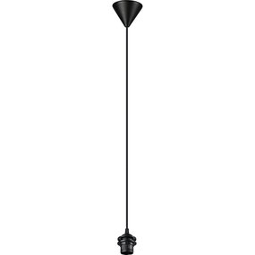 Zwarte LED Hanglamp - Stoffen LED Hanglamp Trion Alpar Zwarte LED Hanglamp - Stoffen LED Hanglamp Trion Alpar