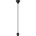 Fabric LED Pendant Lamp Black - Trion Alpar 1-light Round 12cm E27 Fabric LED Pendant Lamp Black - Trion Alpar 1-light Round 12cm E27