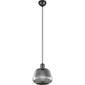 LED Pendant Lamp Trion Arif - Black Metal LED Pendant Lamp with E27 Fitting