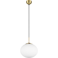 LED Pendant Lamp Trion Ferdi - Metal Gold 1-light E27